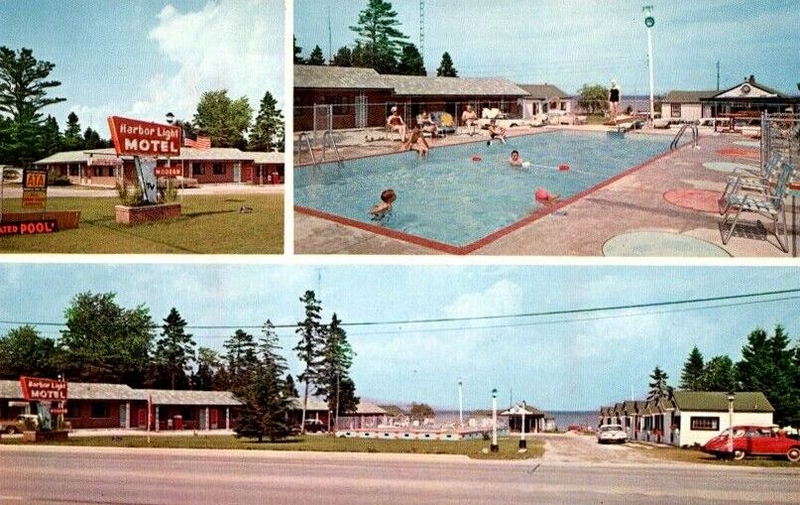 Harbor Light Motel - Vintage Postcard (newer photo)